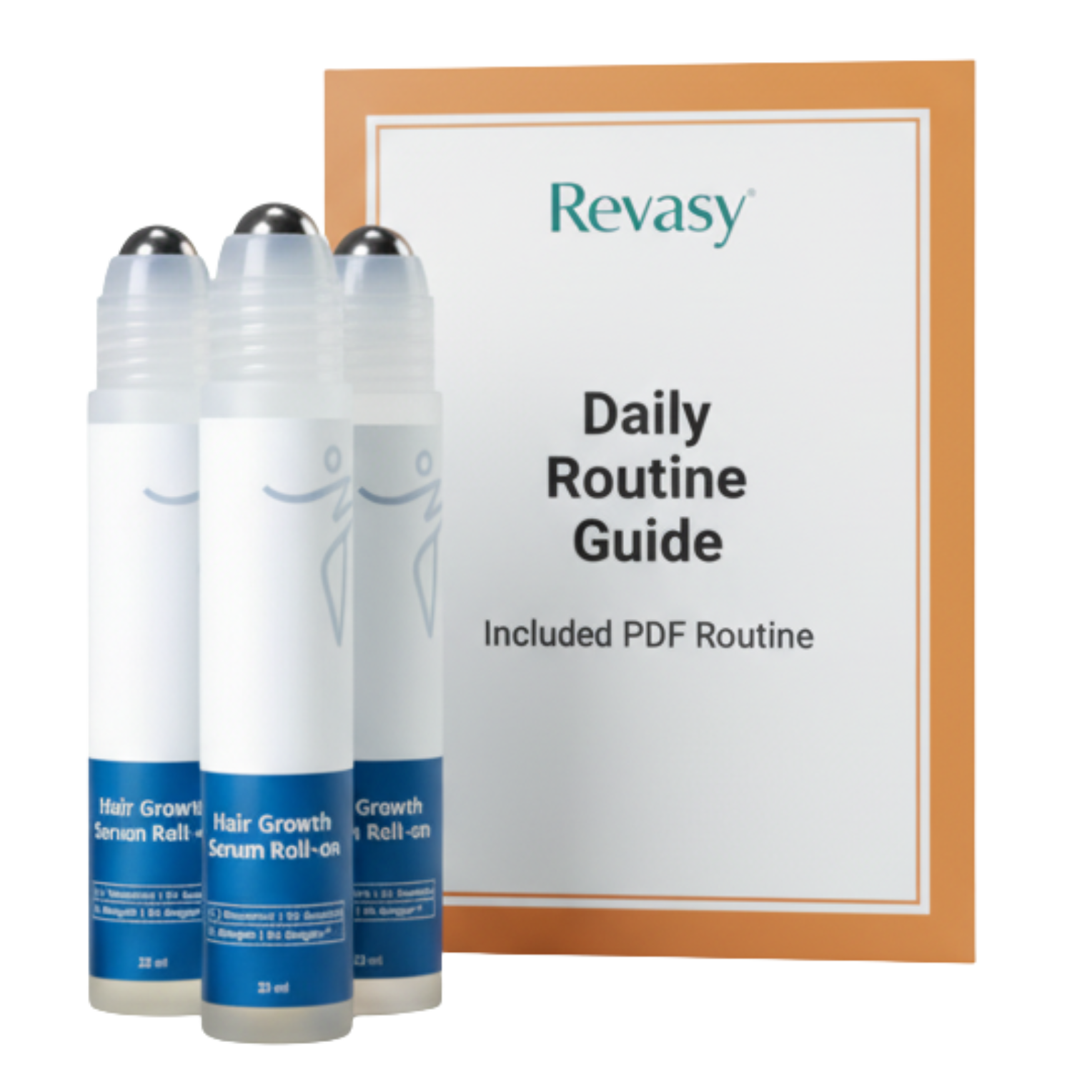 3 Revasy Roll-Ons + “Daily Routine Guide” PDF